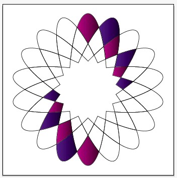 教你如何用AI软件绘制缤纷花瓣logo2